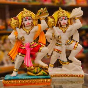 Hanuman Pahad 12" Cast Marble